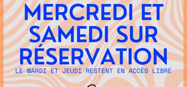 ACCUEIL SUR RESA – Mercredi & Samedi